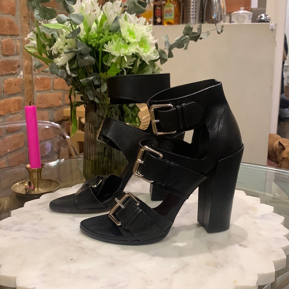 Proenza Schouler Leather Strappy Sandals